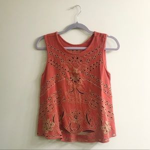 Anthropologie Cut Out Top